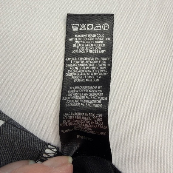 Adrianna Papell Womens Sweater Layered Look Gingham Plaid XL Peppy Work Career - Picture 7 of 12